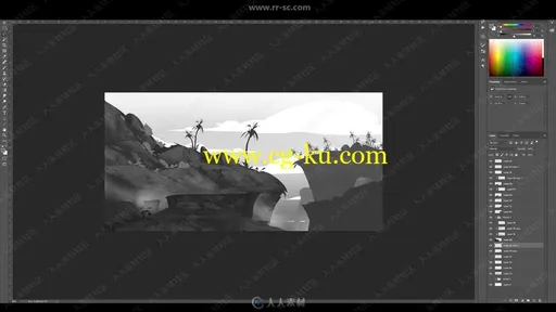 4部数字艺术绘画草图实例训练视频教程的图片2