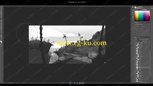 4部数字艺术绘画草图实例训练视频教程的图片3