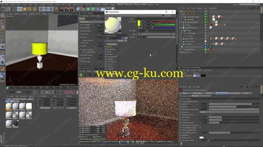 Cinema 4D中Octane渲染器使用技术视频教程的图片2