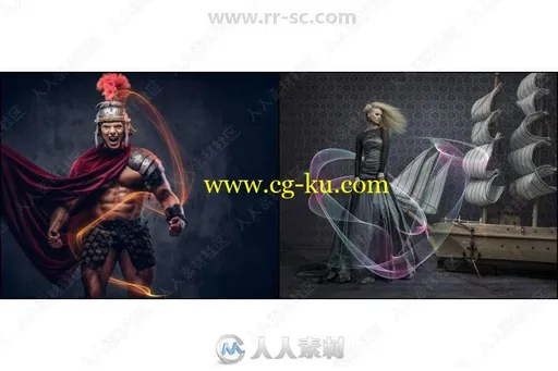 200组彩色粒子光束光线氛围艺术高清图片合集的图片2
