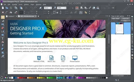 Designer Pro X图像编辑设计软件V16.1.1.56358版的图片1