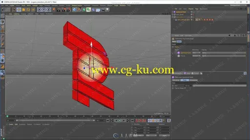 C4D贴图材质顶点映射技术视频教程的图片3