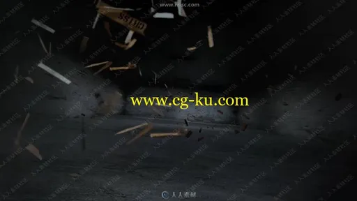 80组爆炸破碎倒塌碎片特效4K高清视频素材合集的图片3