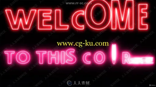 AE标题文字排版动画技术视频教程的图片2