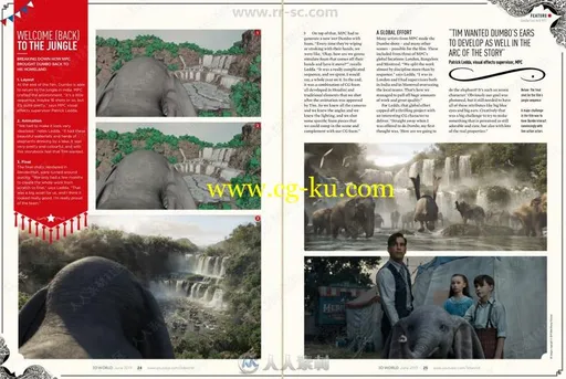 3D世界艺术杂志2019年6月刊的图片3