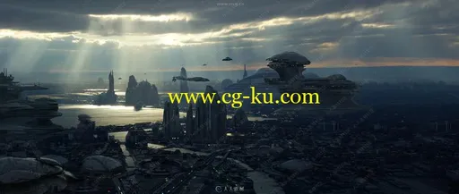 未来城市概念设计绘画图文教程+源文件的图片3