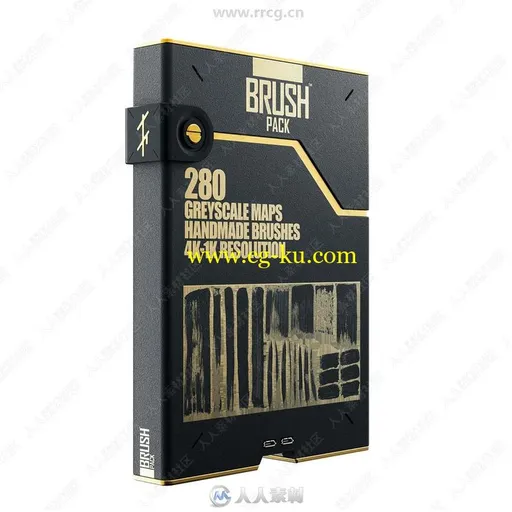 280组C4D笔刷画笔预设合集的图片3