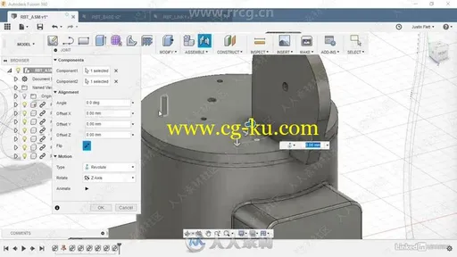 Fusion 360机电一体化设计训练视频教程的图片2