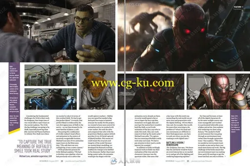 3D世界艺术杂志2019年8月刊的图片3