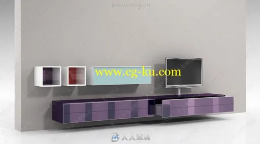76组高品质客厅家居家电3D模型合集 Evermotion Archinteriors第144季的图片3