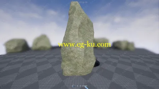 丛林岩石森林石头UE4游戏素材资源的图片3