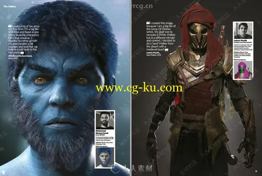 3D艺术家书籍杂志2019年总134月刊的图片2