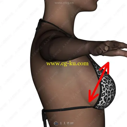BreastJig Script女性胸部重力与变形DAZ插件与脚本的图片1