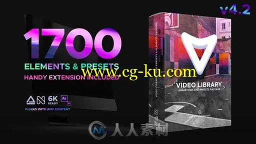 1700组影视后期包装设计动画AE模板预设合集的图片1