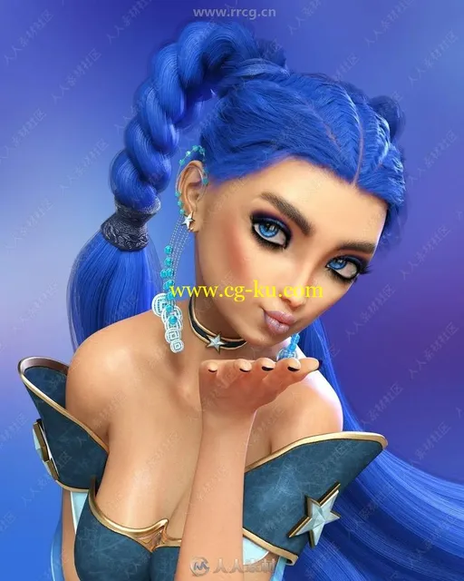 Kanade 8 Pro青春可爱美少女3D模型合集的图片2