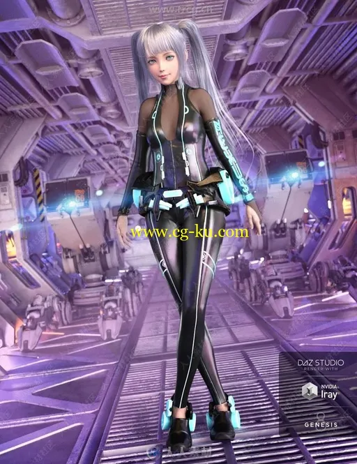 Kanade 8 Pro青春可爱美少女3D模型合集的图片3