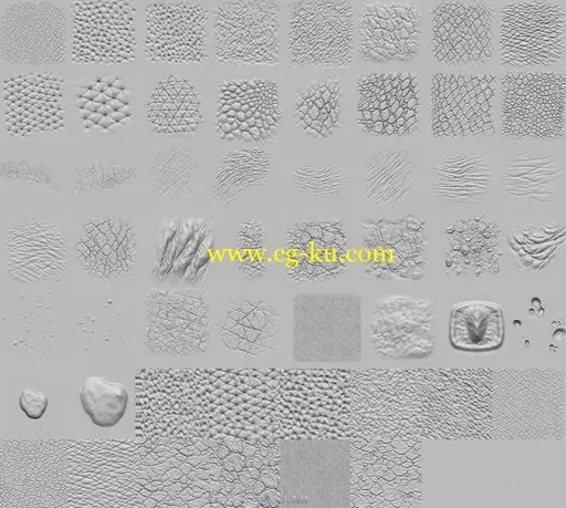 40组影视级生物角色皮肤纹理贴图合集的图片1