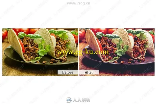 80组食物美食摄影后期调色PS动作的图片2