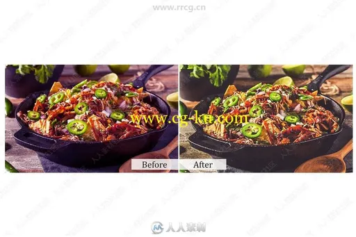 80组食物美食摄影后期调色PS动作的图片3