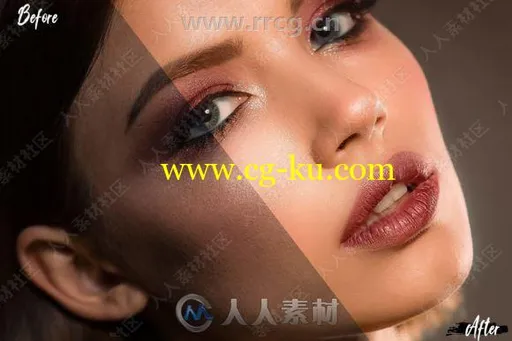 18组完美皮肤美肤摄影后期调色PS动作的图片3