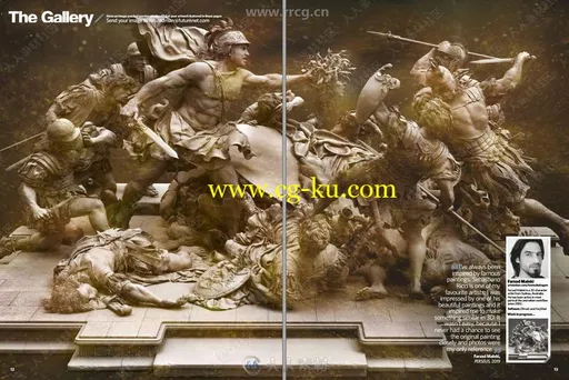 3D艺术家书籍杂志2019年总135期的图片3