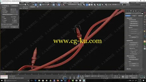 3dsmax与Vray建筑室内建模设计视频教程的图片1