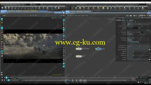 Houdini沙尘暴特效实例制作视频教程的图片1