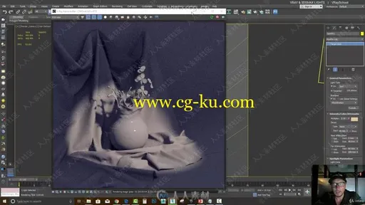3dsmax中VRay NEXT渲染器全面核心技术训练视频教程的图片1