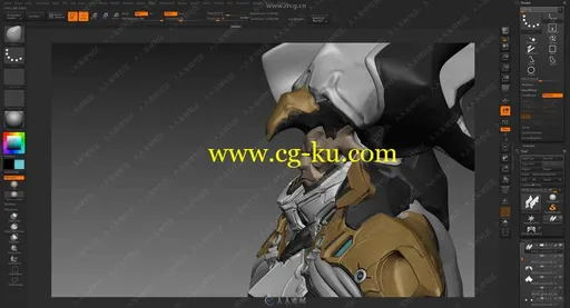 鸟神概念角色雕刻设计完整制作视频教程的图片2