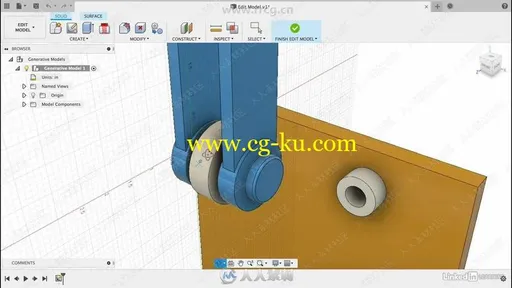 Fusion 360模型生产设计训练视频教程的图片2