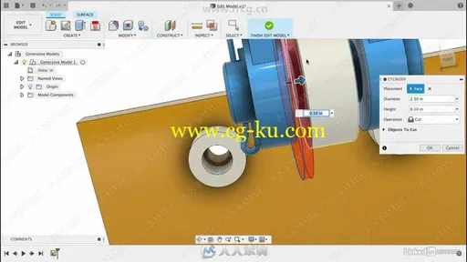 Fusion 360模型生产设计训练视频教程的图片3