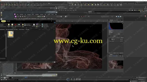 Houdini与Redshift抽象艺术特效制作视频教程的图片3