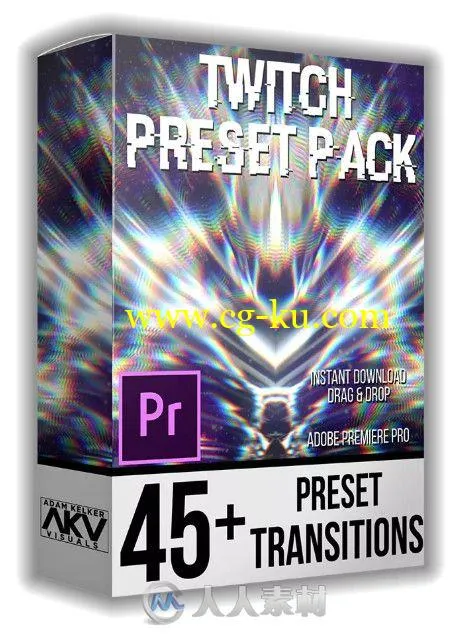 45组跳动节拍转场过渡特效PR模板的图片1