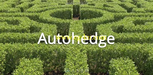 Happy Digital AutoHedge树篱和灌木制作3dsmax插件V1.00版的图片1