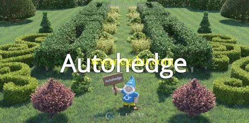 Happy Digital AutoHedge树篱和灌木制作3dsmax插件V1.00版的图片3