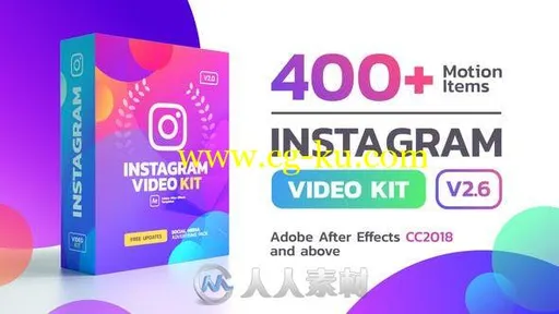 400组超炫手机情景使用宣传动画AE模板的图片1