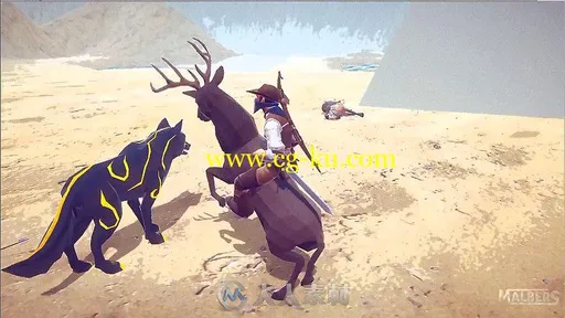 骑马骑宠游戏动画系统Unity游戏素材资源的图片3