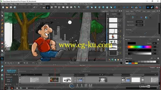 Storyboard Pro故事板情节提要使用技术视频教程的图片3