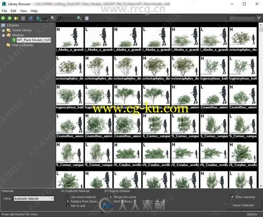 Maxtree出品草木植物3D模型Vol.6合集的图片2