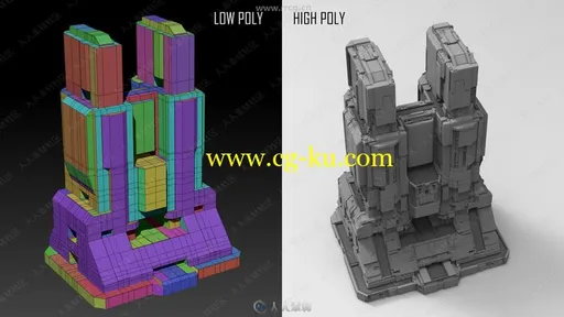 未来科幻城市大楼建筑群场景3D模型合集第三季的图片2