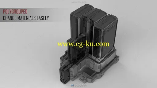 未来科幻城市大楼建筑群场景3D模型合集第三季的图片3