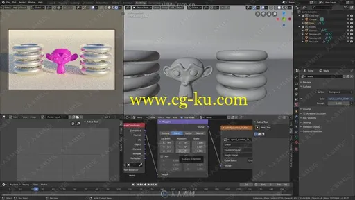 Blender 2.8工作流程全面核心训练视频教程的图片2