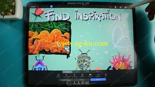 iPad Pro与Procreate角色设计数字绘画初学者入门视频教程的图片3