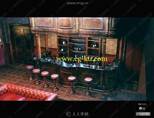 黑手党黑社会场所环境场景3D模型合集的图片3