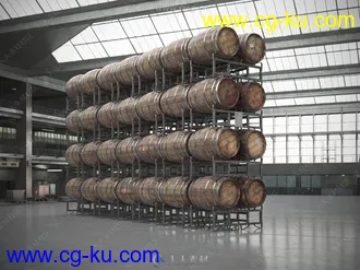 40组仓库储存间设备相关3D模型合集 Evermotion Archmodels第200季的图片2