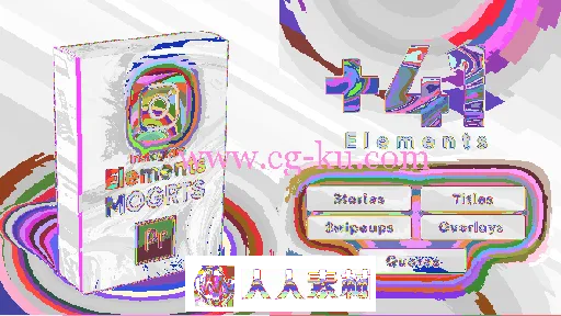 41组图形元素设计动画PR与AE模板的图片1
