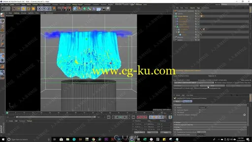 C4D中TurbulenceFD云雾实例制作视频教程的图片2