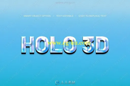 15组3D风格创意设计艺术特效PSD字模的图片2