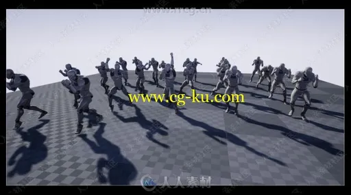 22组拳击战斗动画Unreal游戏素材资源的图片3