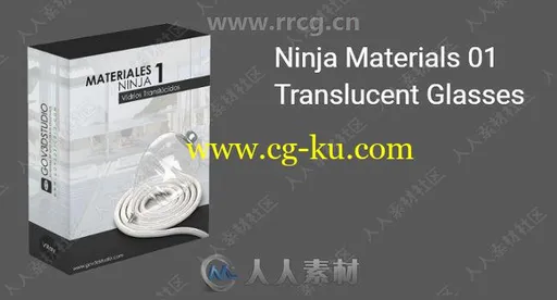 3dsmax Vray半透明玻璃渲染材质合集的图片2